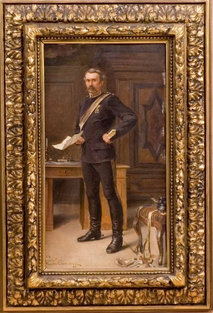 Barone Carl Gustaf Rudolf Cederström, maestro cavaliere del Corpo dei Dragoni del Livregiment - Museo dell'Esercito